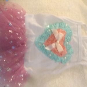 Xs - s Doggie ballerina outfit.